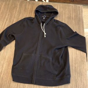 Cashmere black hoodie.